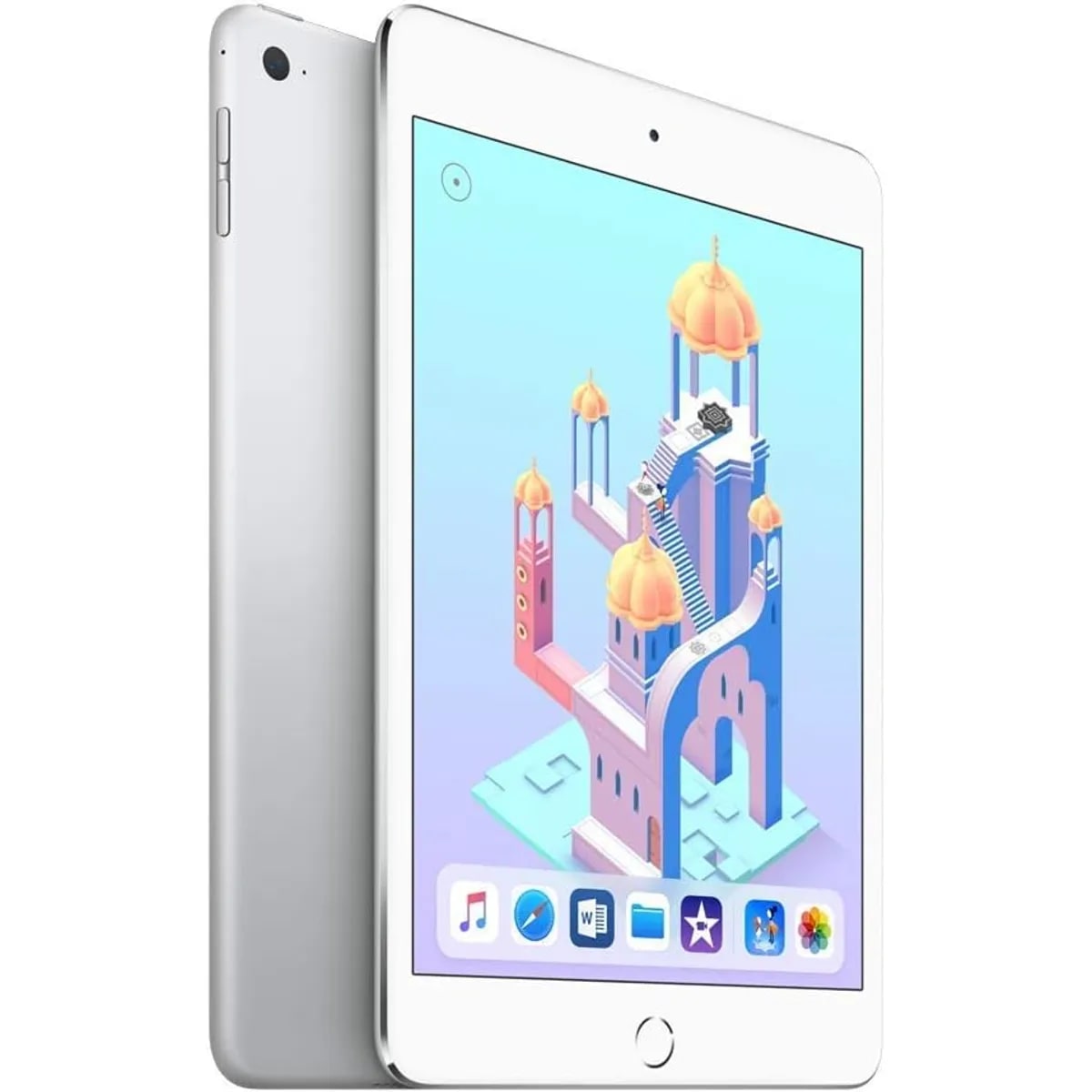 Tablet Ipad Mini 4, 128GB, Plata-Reacondicionado1