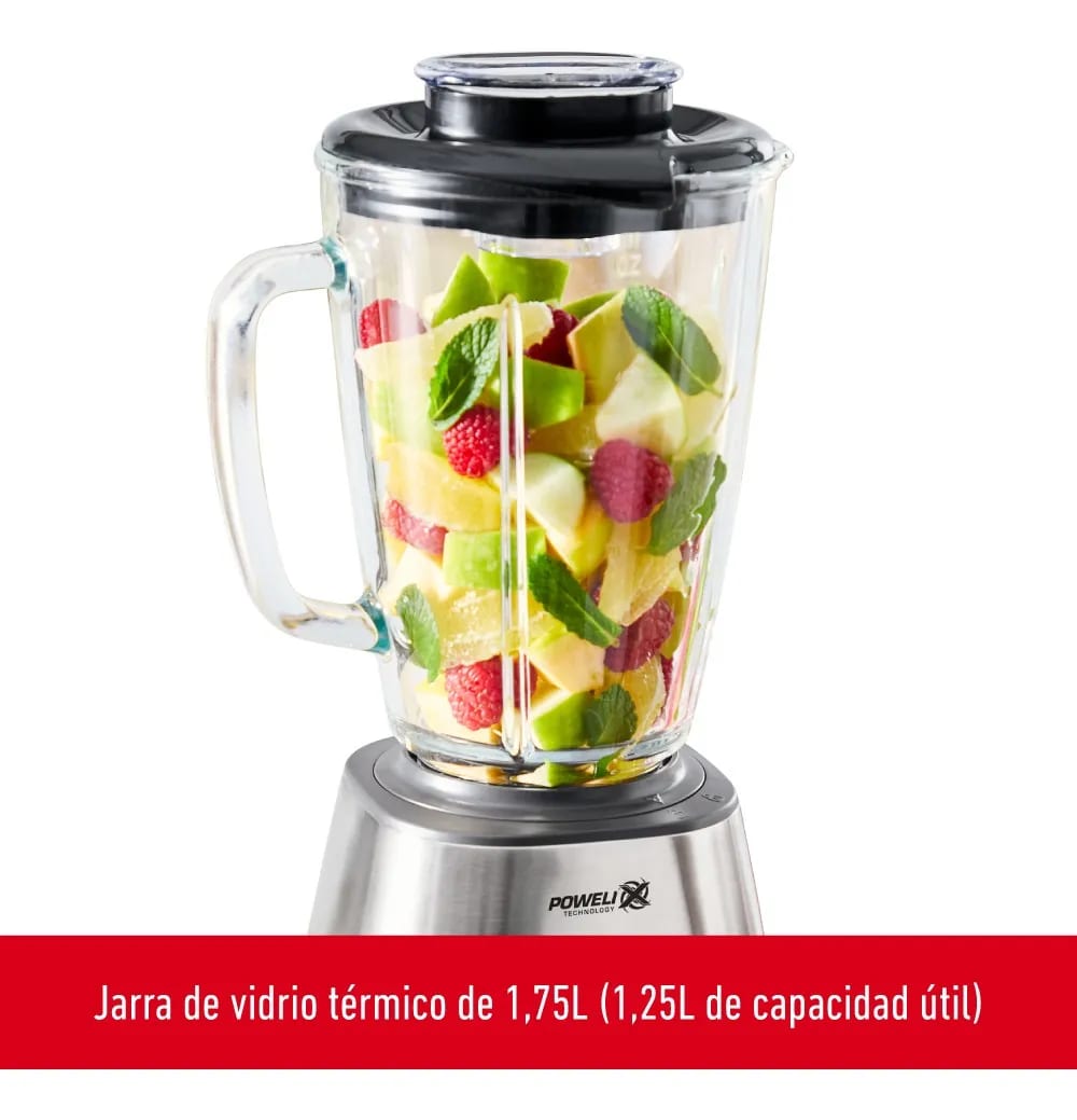 Licuadora Moulinex Blendforce 2 Metal 800 W, Producto nuevo con caja desgastada3