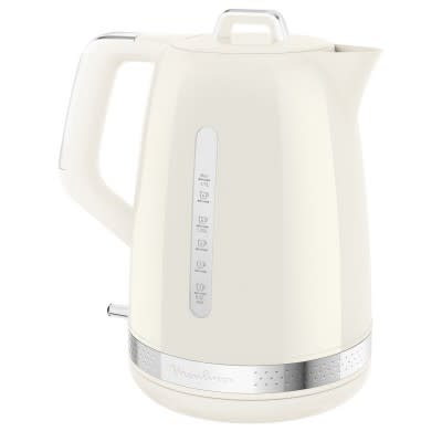 Hervidor Soleil  Moulinex Marfil 1,7L, caja dañada.1