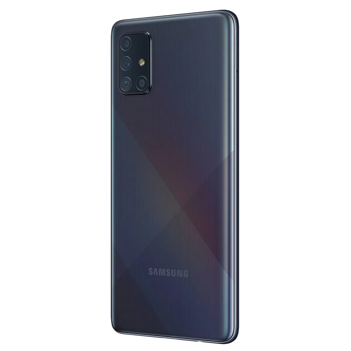 Celular Samsung A71 5G, 128GB, 4GB Ram,  SIM Movistar y Entel, Negro-Reacondicionado1