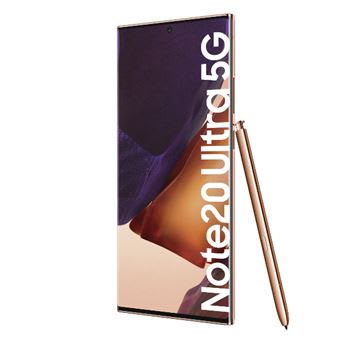 Celular Samsung Galaxy Note 20 Ultra 5G, leves rayas en la pantalla, color Bronce-Reacondicionado3