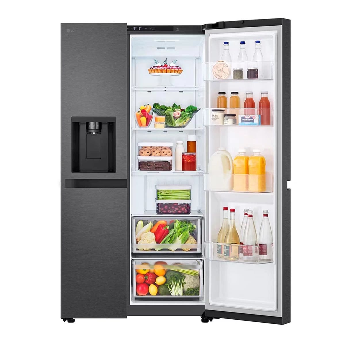 Refrigerador  LG GS66SPM 638L, caja dañada2