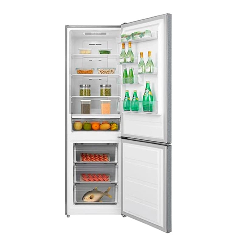 Refrigerador  Bottom Midea  MDRB424FGE50, puerta baja con leve abollladura2
