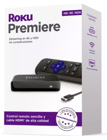 Control ROKU PREMIERE 4K HDR (REACONDICIONADO)2