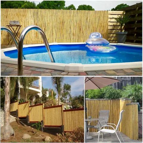 Cierre de bambú 200x500cm2