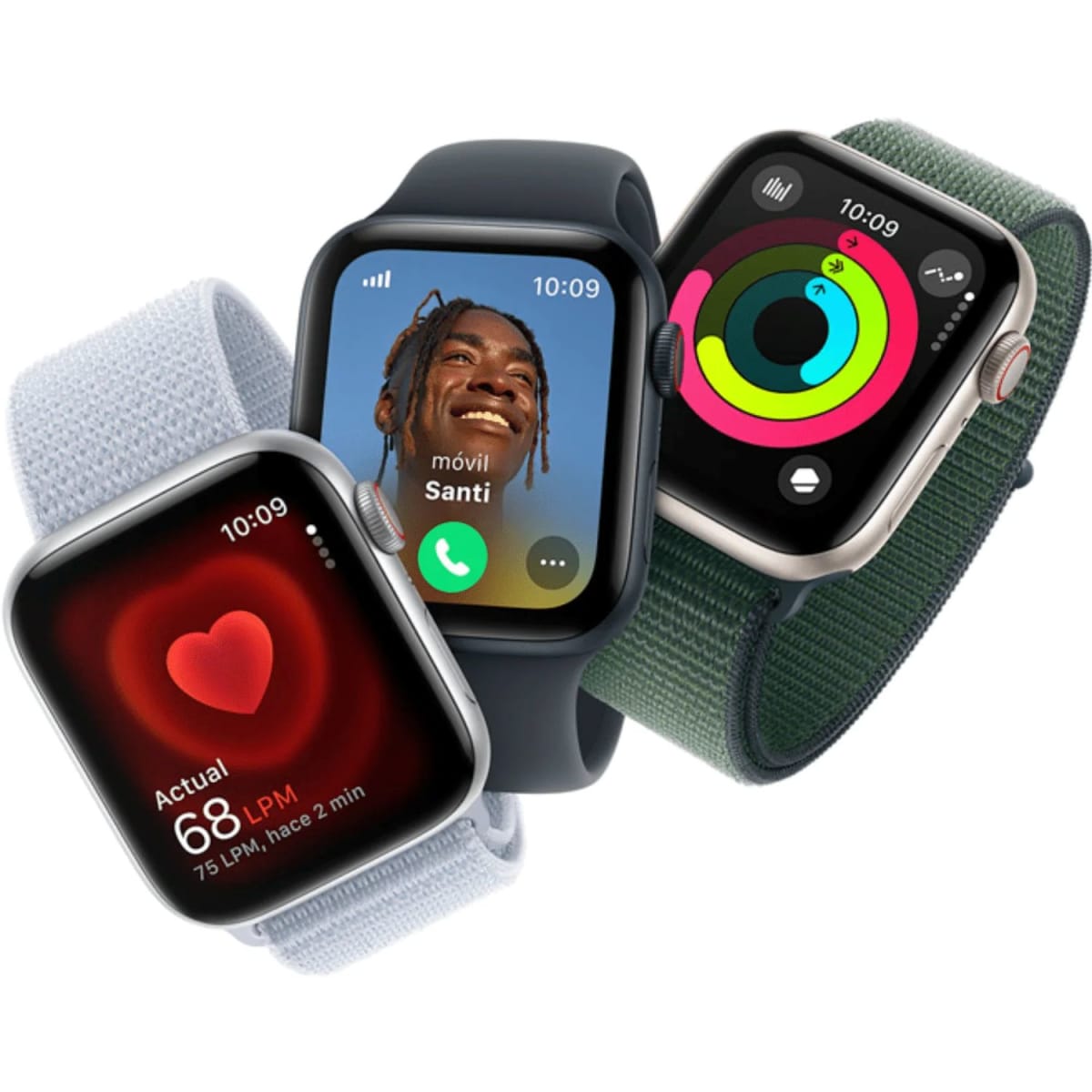 Apple Watch SE 2.ª Gen 2024 Caja Midnight Alum 40mm correa sport Midnight5