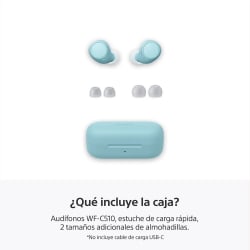 Audifonos Bluetooth In-Ear Inalámbricos Sony Wf-c700 Lila3