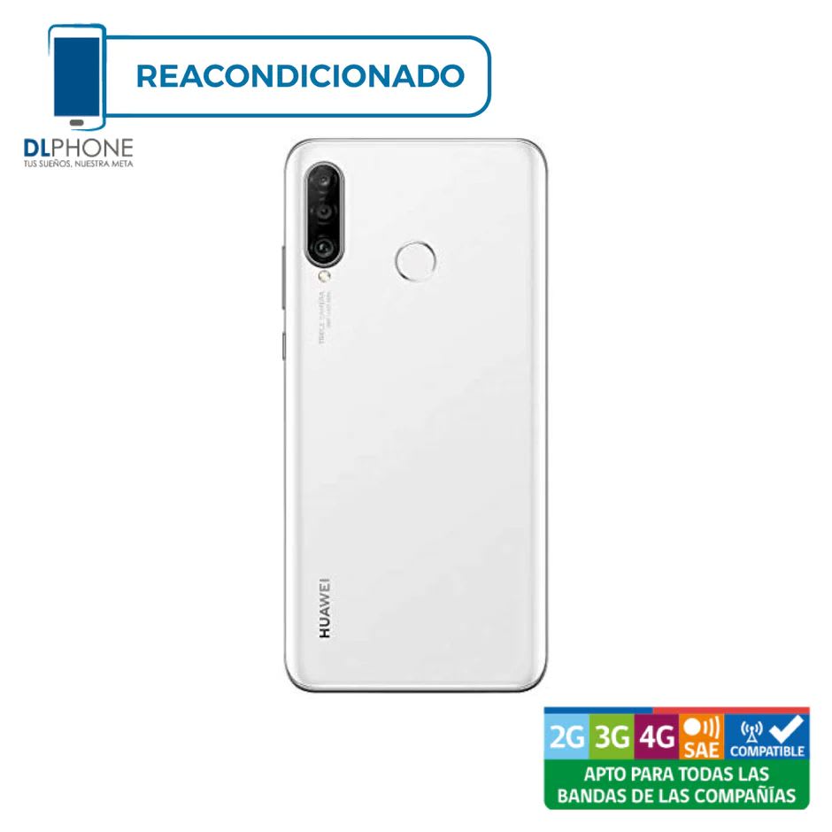 Celular Huawei P30 Lite 128GB Blanco1