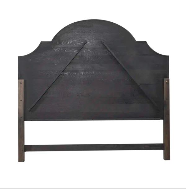 Respaldo de cama arqueada tapizada Arianni King5