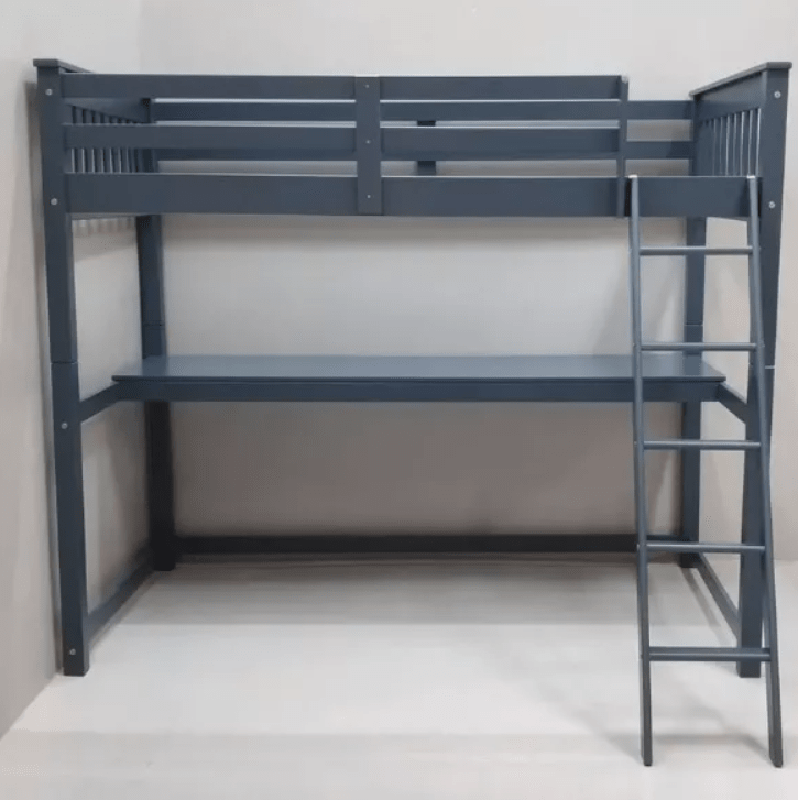 Camarote + Escritorio Boston Decocasa Gris3