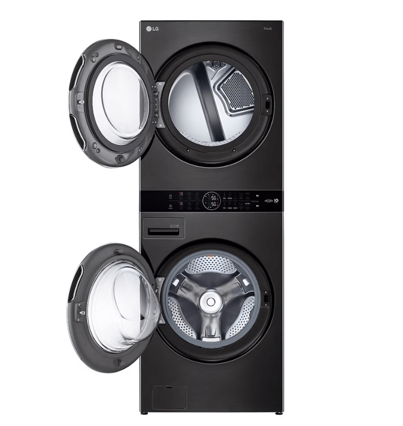 Lavadora - Secadora en torre LG WK22BS6 22 kg lavadora y  16 kg de secado SC2