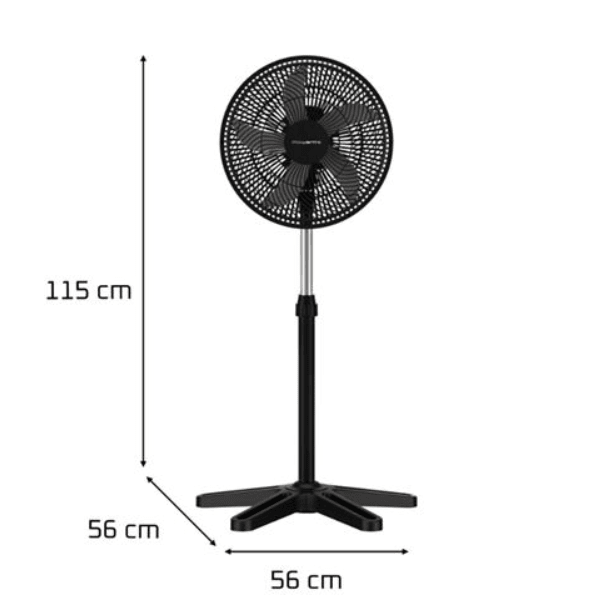 Ventilador de pie Rowenta Turbo Essential, caja con desgastes3