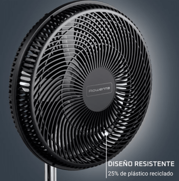 Ventilador de pie Rowenta Turbo Essential, caja con desgastes5