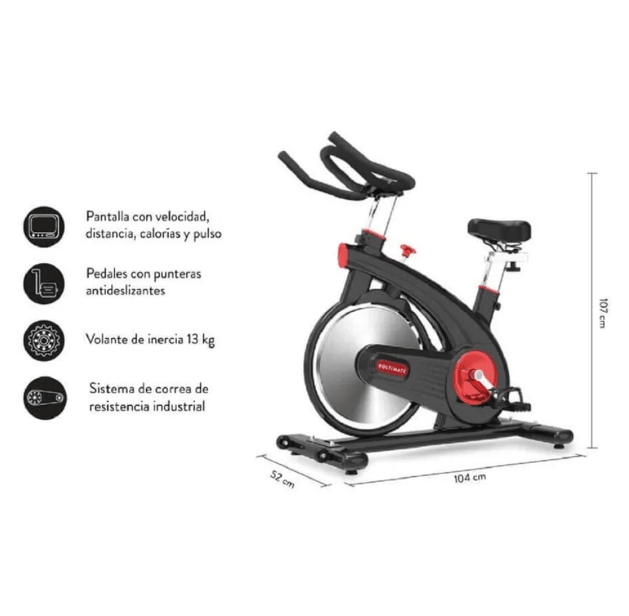 BICICLETA DE SPINNING Z500 PRO ULTIMATE FITNESS2