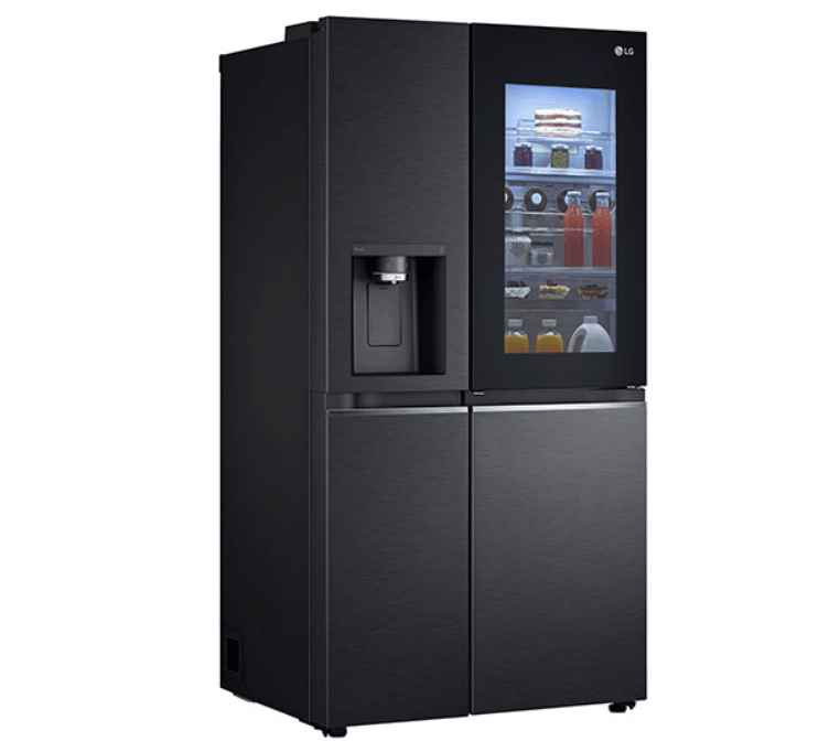 REFRIGERADOR LG SIDE BY SIDE 598 Liitros, Modelo LS66SXTC GRIS OSCURO1