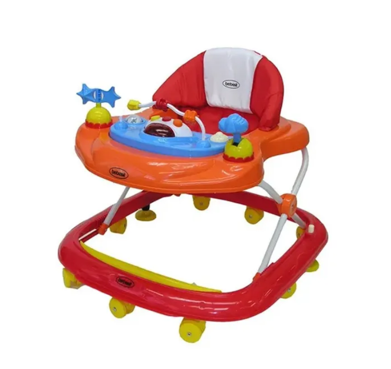 Andador Airbus BEBESIT Naranjo1