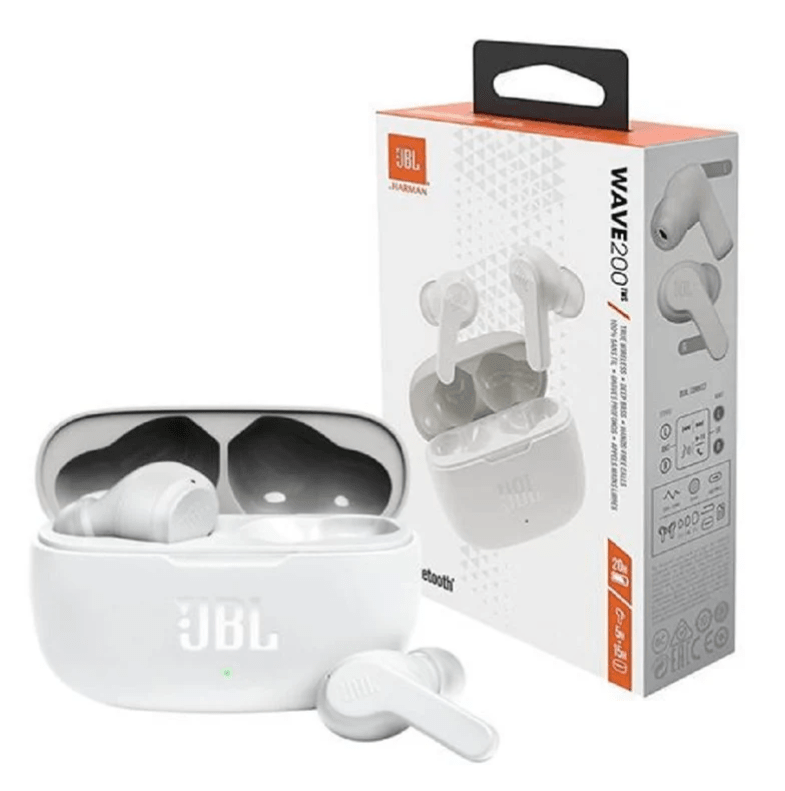 Audífonos Bluetooth JBL WAVE 200TWS - Blanco2