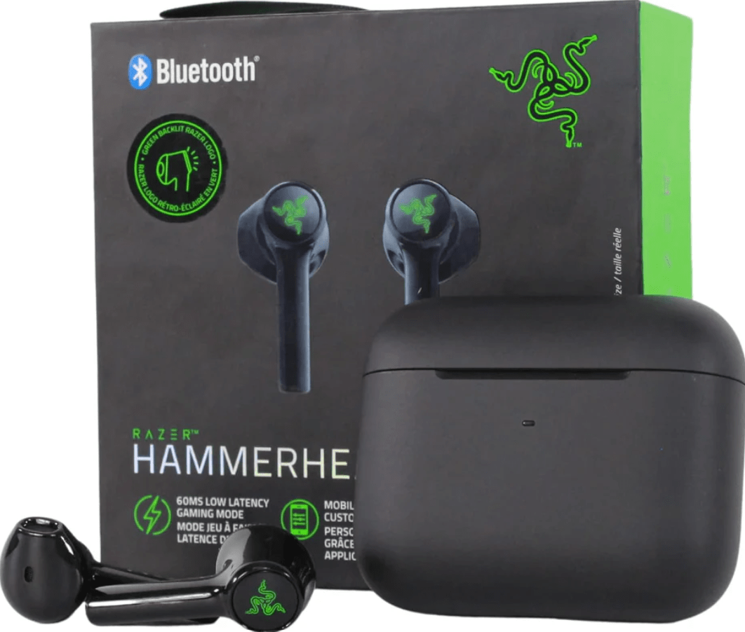 Auriculares inalámbricos Bluetooth Razer Hammerhead X - Negro1