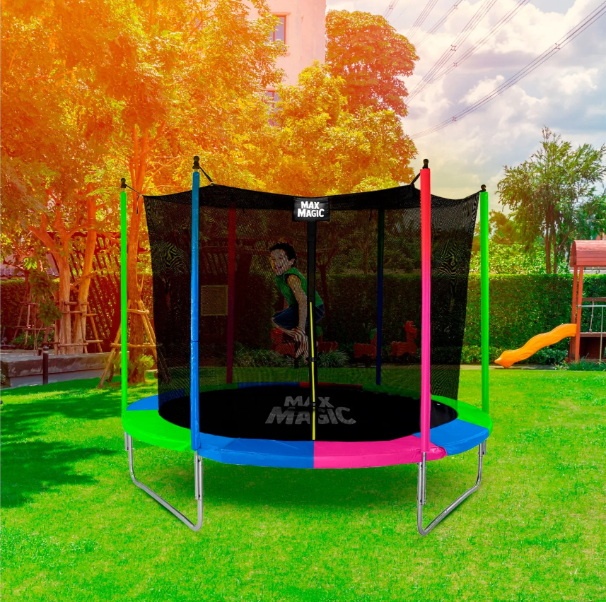 Cama Elástica 183 cm (6 Ft) Multicolor Max magic2