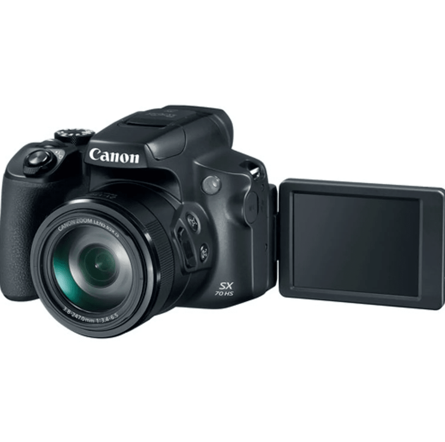 Canon PowerShot SX70 HS Digital Cameras - Black2