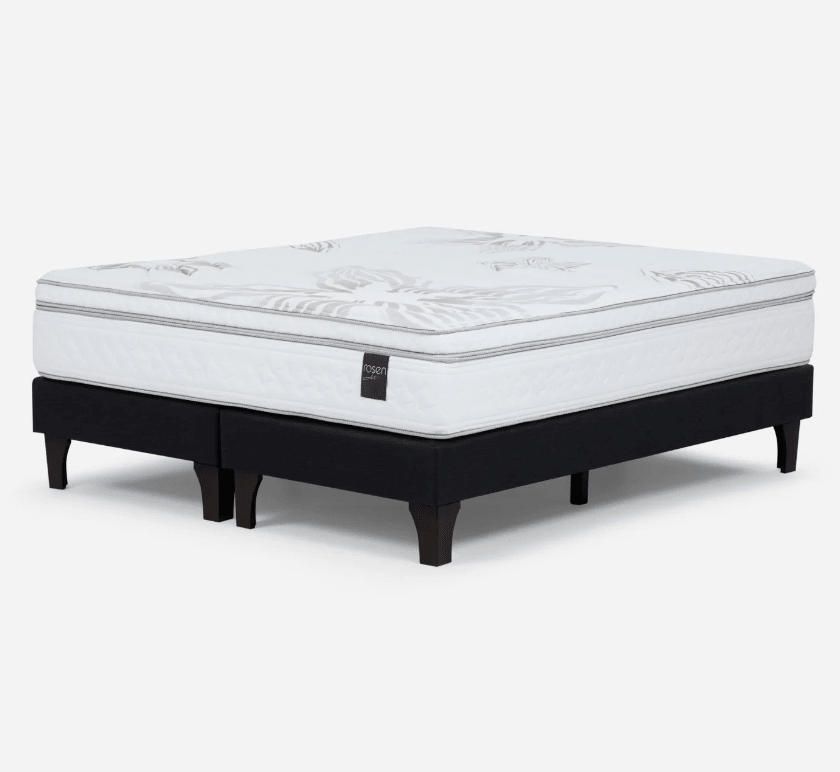 Cama Europea 2 Plazas Art 4 Rosen Base Dividida Rosen1