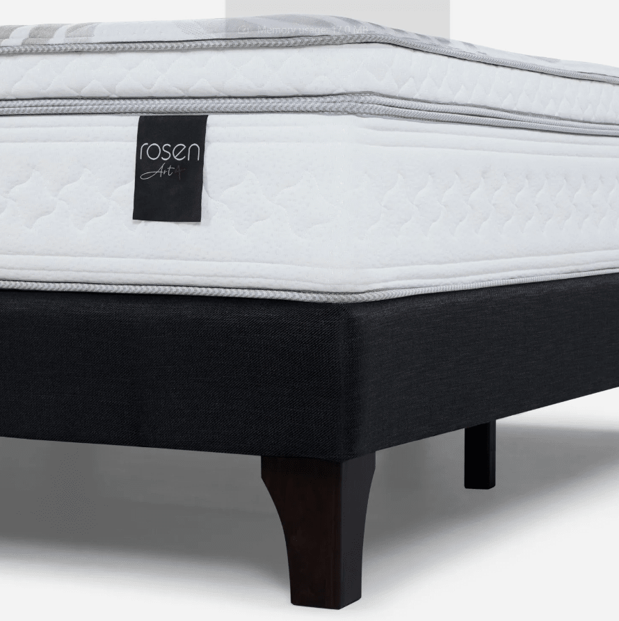 Cama Europea 2 Plazas Art 4 Rosen Base Dividida Rosen3
