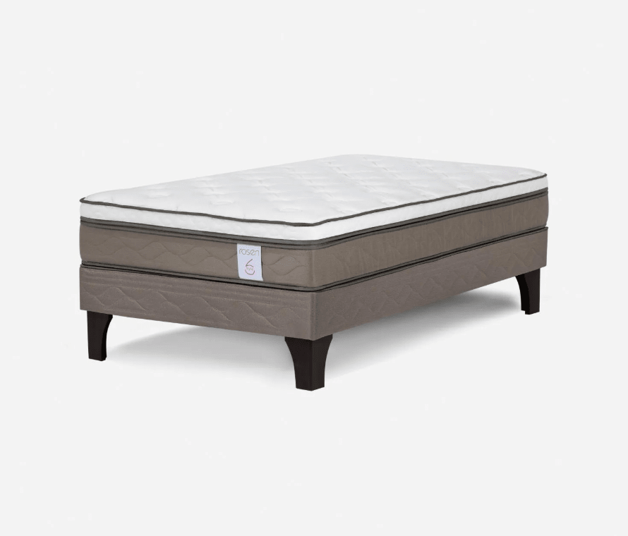 Cama Europea 1.5 Plazas New Style 6 Rosen1