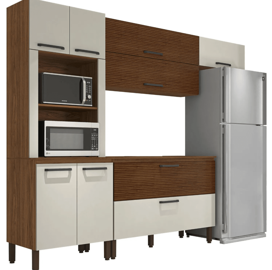 Cocina Ametista 260 cm KIT PARANA1