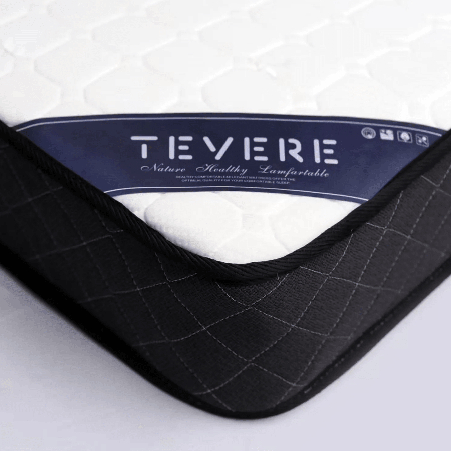 Colchón Tevere Resorte 1 Plaza 90x190x17 cm2