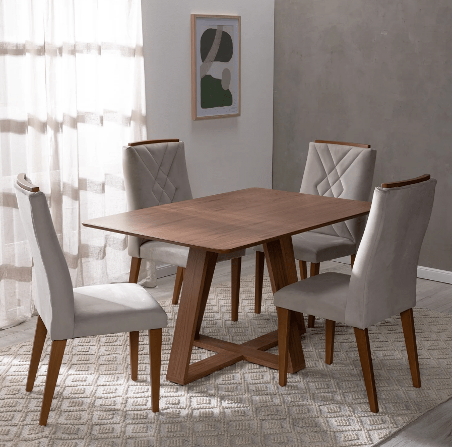 Comedor Avena 1.35+4S Megan Inca 02 Decocasa2