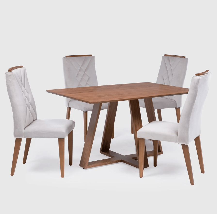 Comedor Avena 1.35+4S Megan Inca 02 Decocasa1