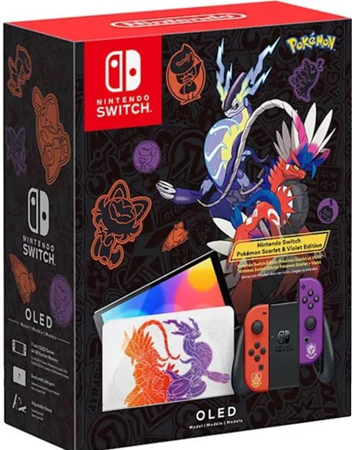 Consola Nintendo Switch Oled Pokemon1