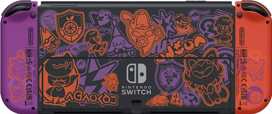 Consola Nintendo Switch Oled Pokemon5