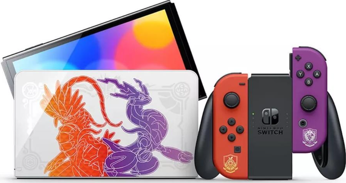 Consola Nintendo Switch Oled Pokemon2