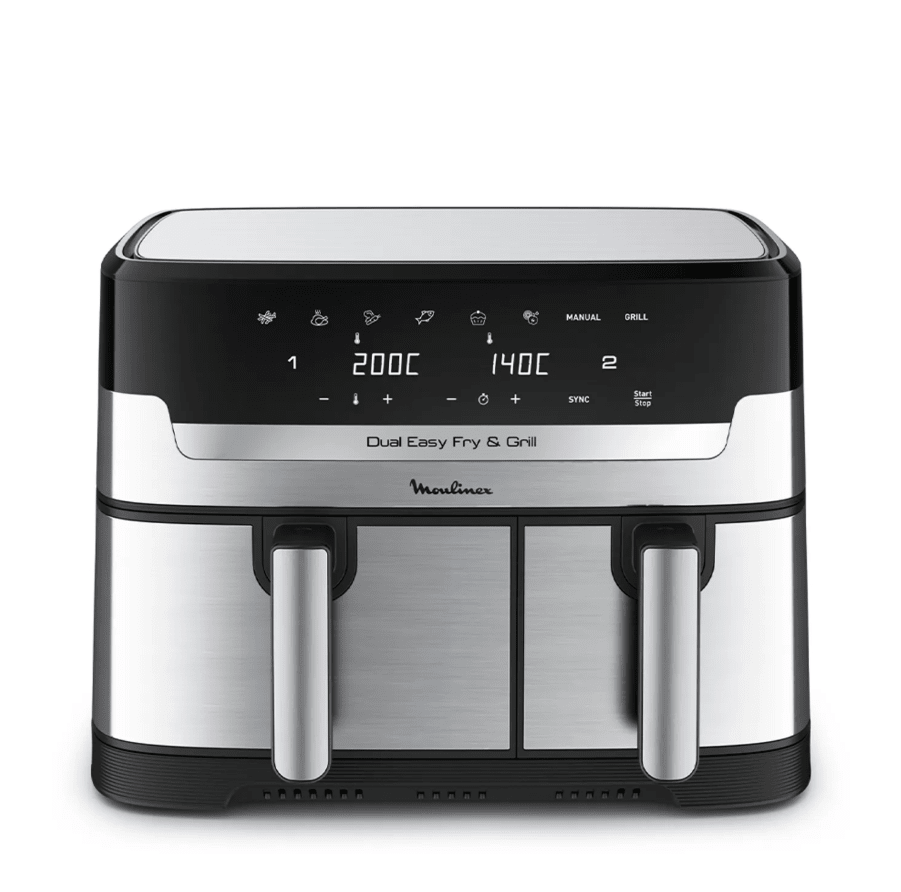 Freidora de aire Easy Fry & Grill Dual 8,3L MOULINEX1