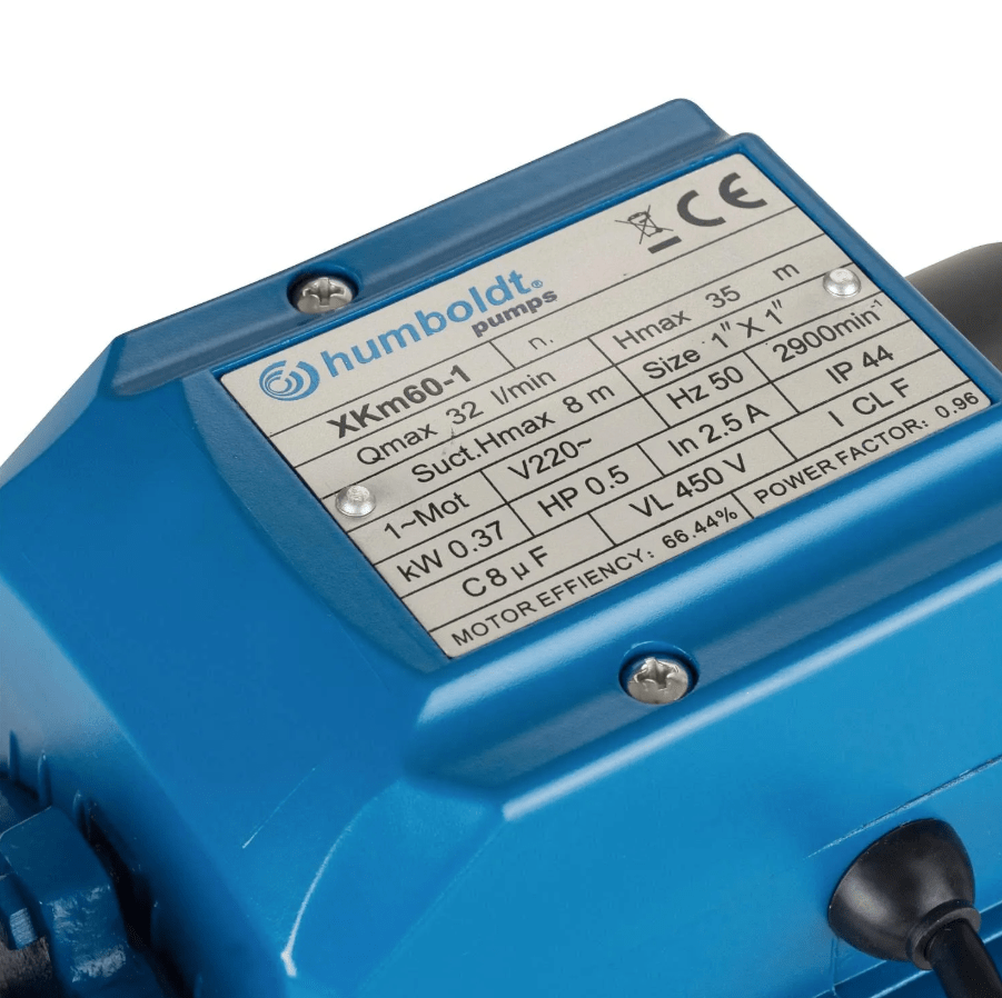 Electrobomba periférica 0,5 HP 32 l/min HUMBOLDT4