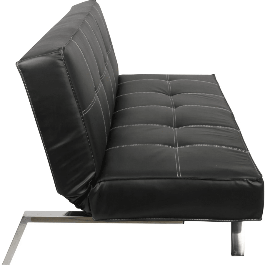 Futón Niza 180x91x76 cm Homy negro2