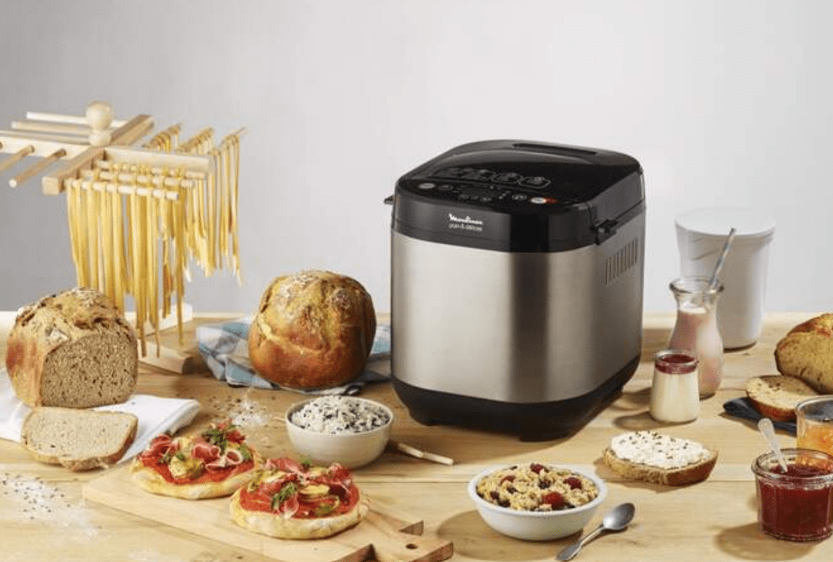 Panificadora Moulinex OW240E30, caja con desgastes.3