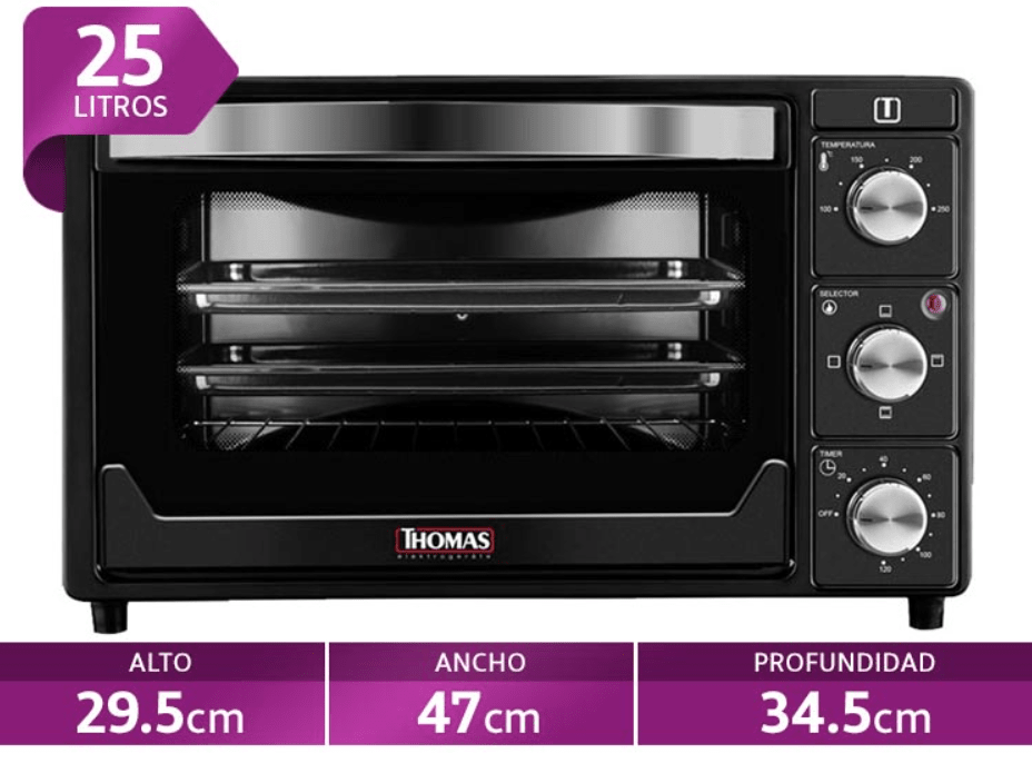 HORNO ELECTRICO TH-25N01 THOMAS1