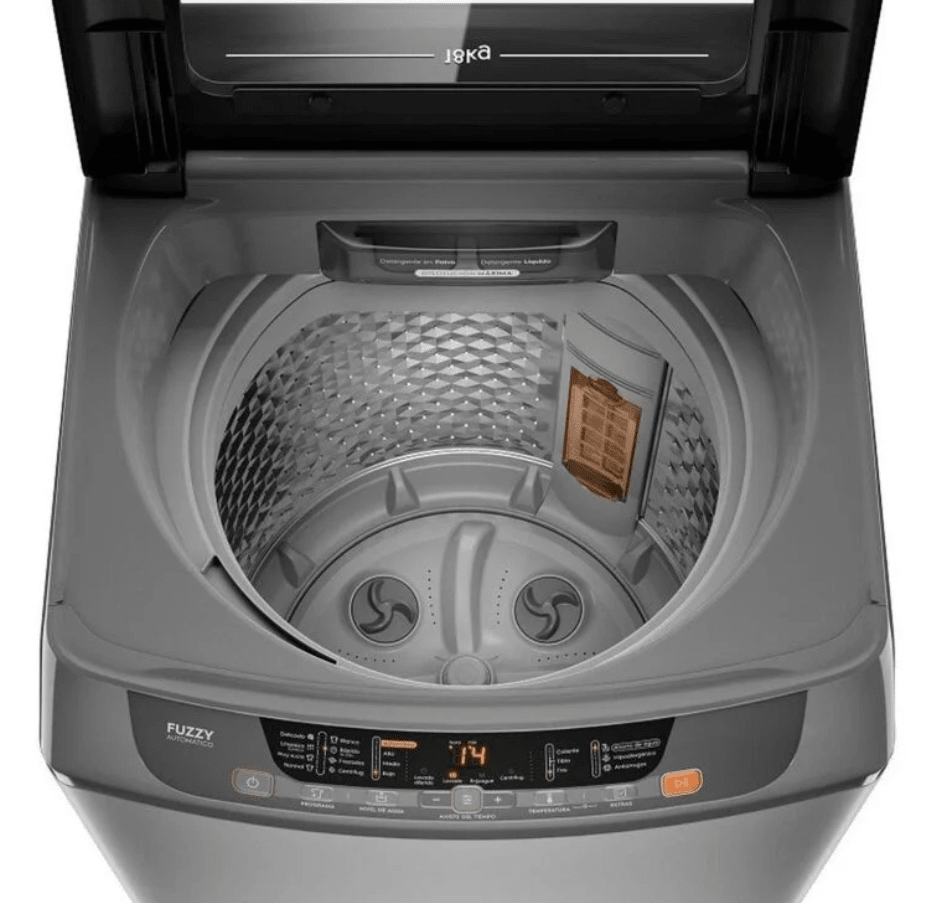 Lavadora Carga Superior Mademsa 18 Kg Silver2