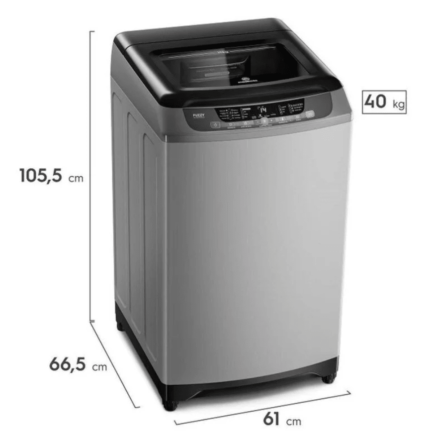 Lavadora Carga Superior Mademsa 18 Kg Silver3