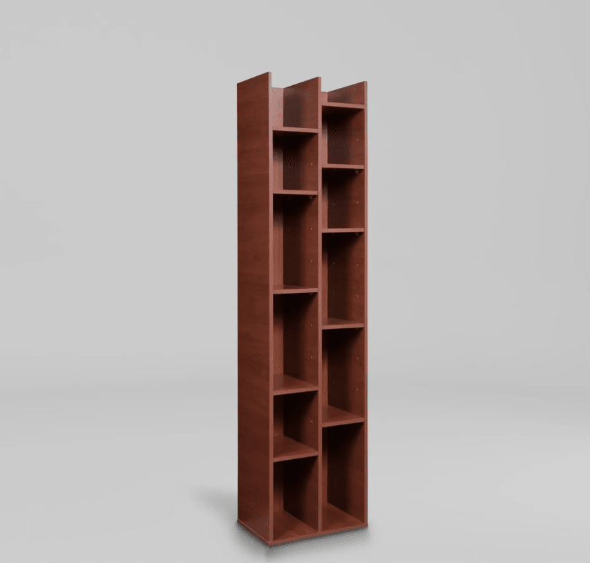 Librero Sucre Color Cerezo Cic1