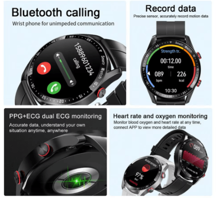 Xiaomi Buds 3 De Tws-Negro Auriculares y Toumi Smartwatch GT-X-Negro2