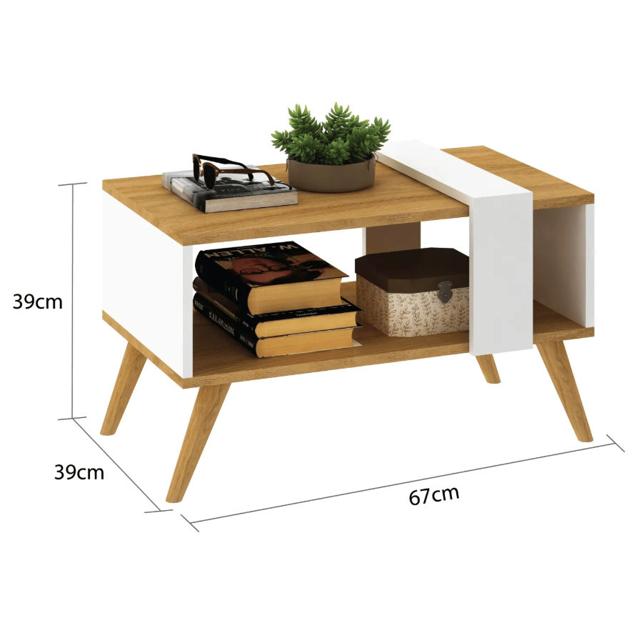 Mesa de Centro Retro Rectangular Mobilfrank4
