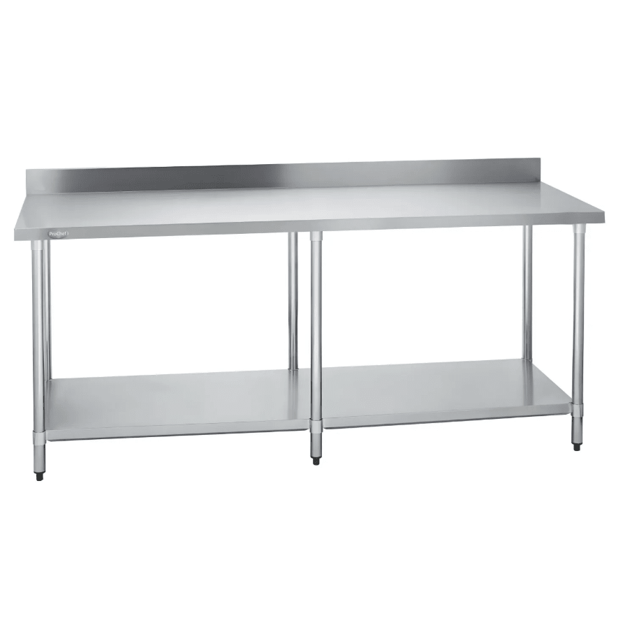 Meson Mural 210x60x85 cm Acero Inoxidable ProChef1