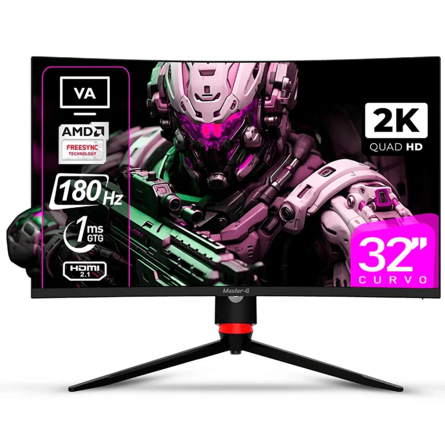Monitor Gamer Master-G 32 Curvo QHD 14401