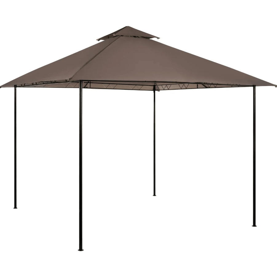 Toldo Pérgola Taupe Poliéster 295x295x270 cm JUST HOME COLLECTION1