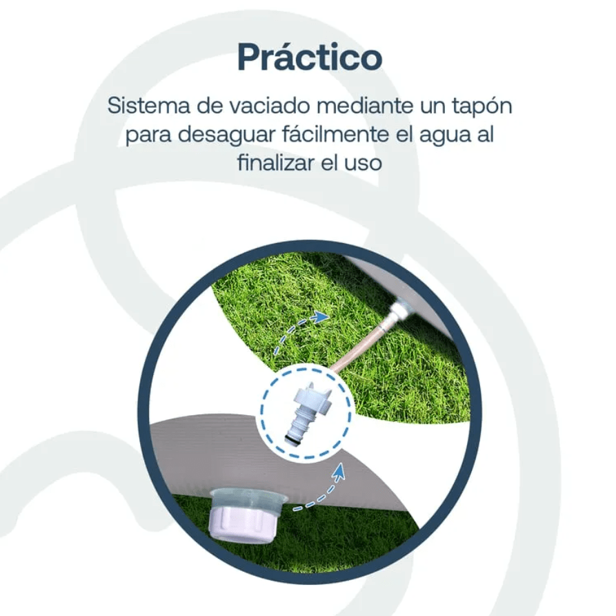 Piscina Estructural con Filtro Skimmer 300cm BeSplash3