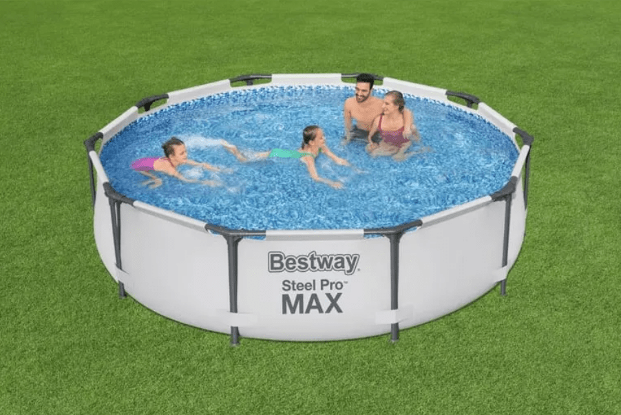 PISCINA ESTRUTURAL REDONDA STEEL PRO 305X76CM blanca3