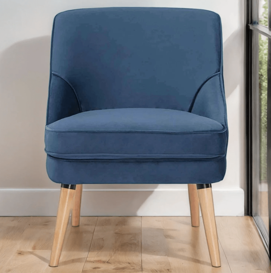 Silla Poltrona Mica Orleans De Tela VERDE4